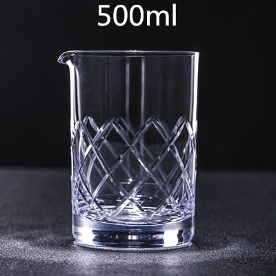 700ml Glass Studded Cocktail Mixing Glass Bar Tool