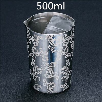 700ml Glass Studded Cocktail Mixing Glass Bar Tool