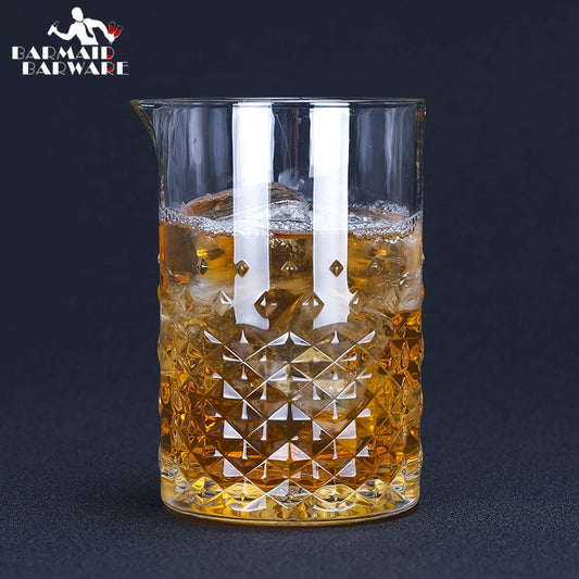 700ml Glass Studded Cocktail Mixing Glass Bar Tool