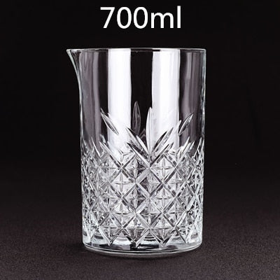 700ml Glass Studded Cocktail Mixing Glass Bar Tool