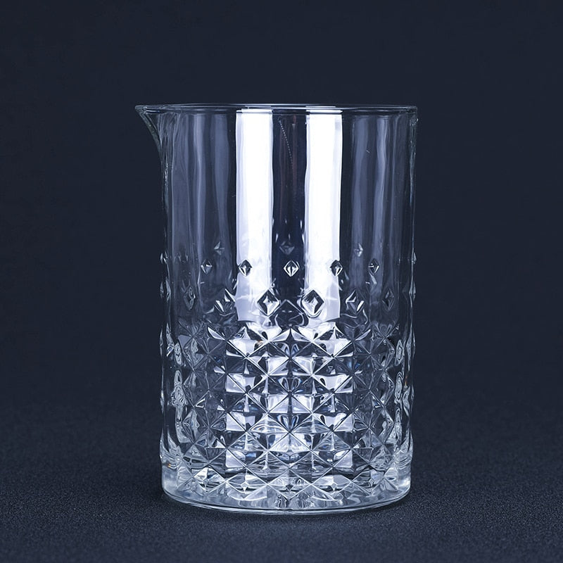700ml Glass Studded Cocktail Mixing Glass Bar Tool